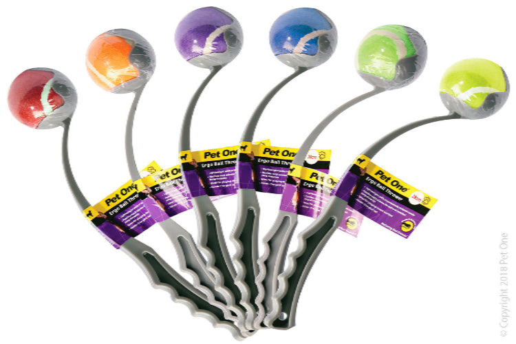 Pet One Dog Toy Ergo Ball Thrower For Ball 38CM - The Chook Barn