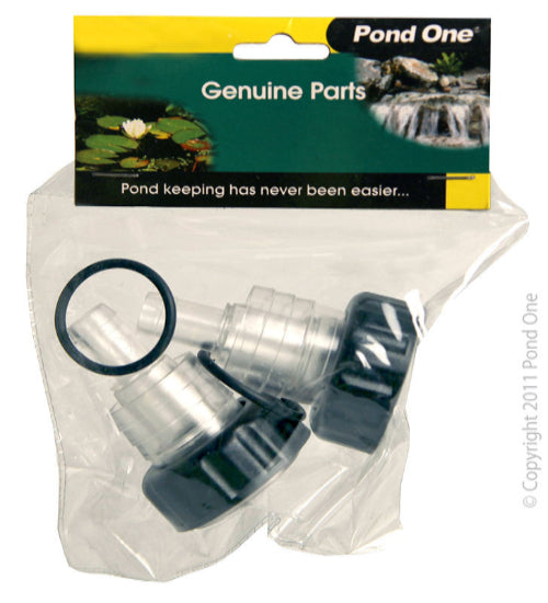 Pond One Cleartec 5W/9W - Inlet/Outlet Adaptor Set - The Chook Barn