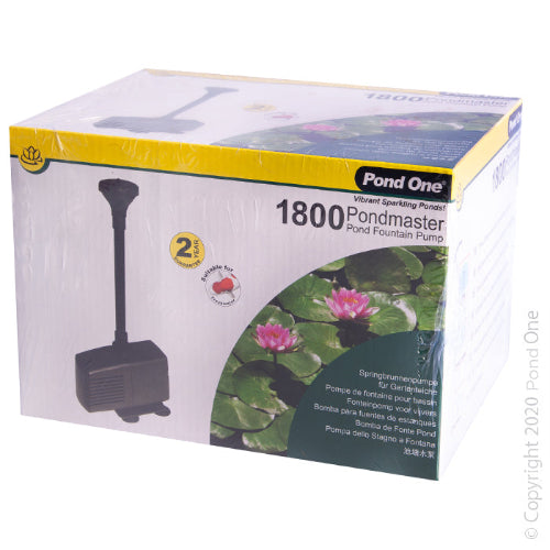 Pond One Pondmaster Mk Ii 1800Ph 1800L/Hr 2.15M - The Chook Barn