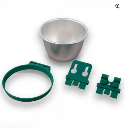 Poultry & Rodents Feeder / Drinker Bowl 100mm - The Chook Barn