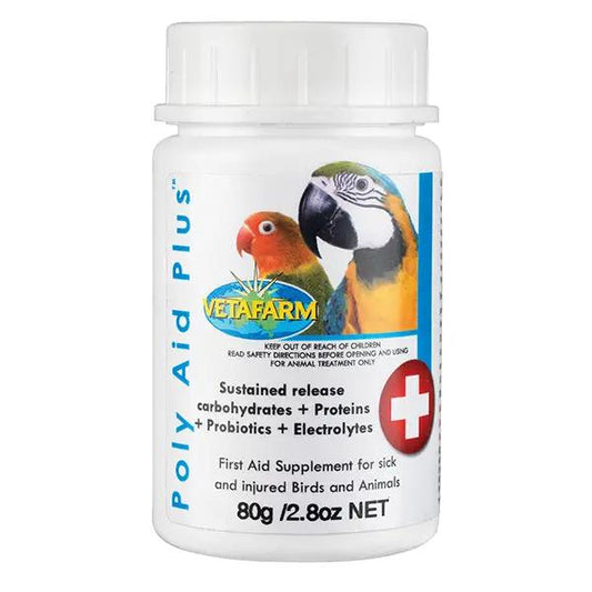 Topflite Vetafarm Poly-Aid Plus 80g by Topflite LTD