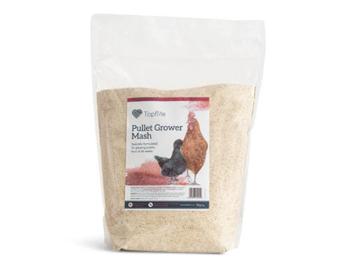 Pullet Grower Mash 5 Kg Premium Poultry Growth Diet - The Chook Barn