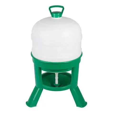 Siphon Drinker 20L Plastic Green - The Chook Barn