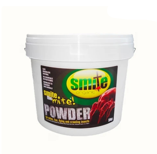 Smite Organic DE Powder 5kg Bucket - The Chook Barn