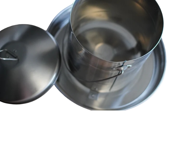 Stainless Steel Poultry Feeder - The Chook Barn