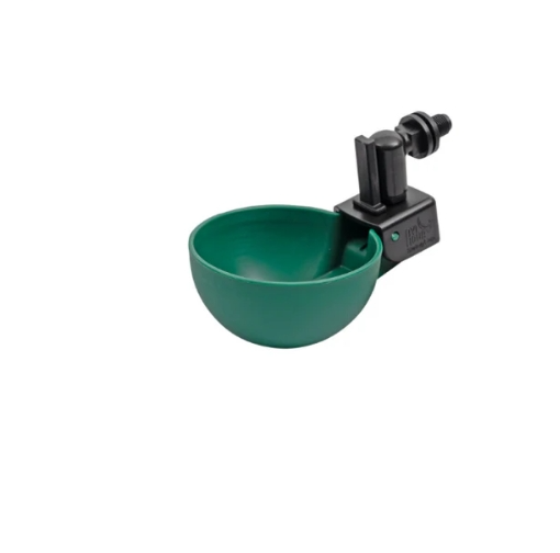 Swing Cup Drinker (with brass nut) - The Chook Barn