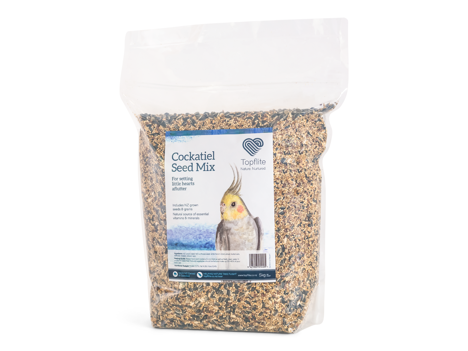 Topflite Cockatiel Mix - The Chook Barn