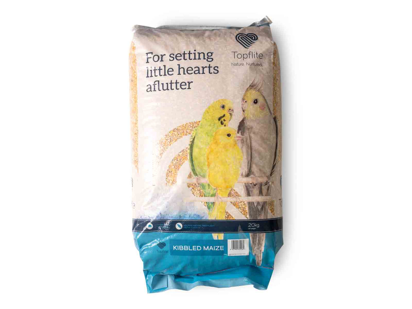 Topflite Kibbled Maize 20 KG - The Chook Barn