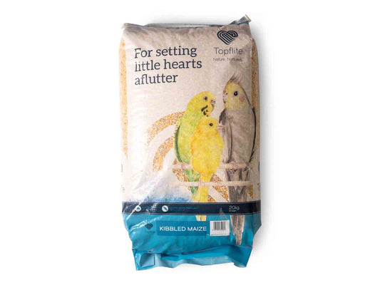 Topflite Kibbled Maize 20 KG - The Chook Barn