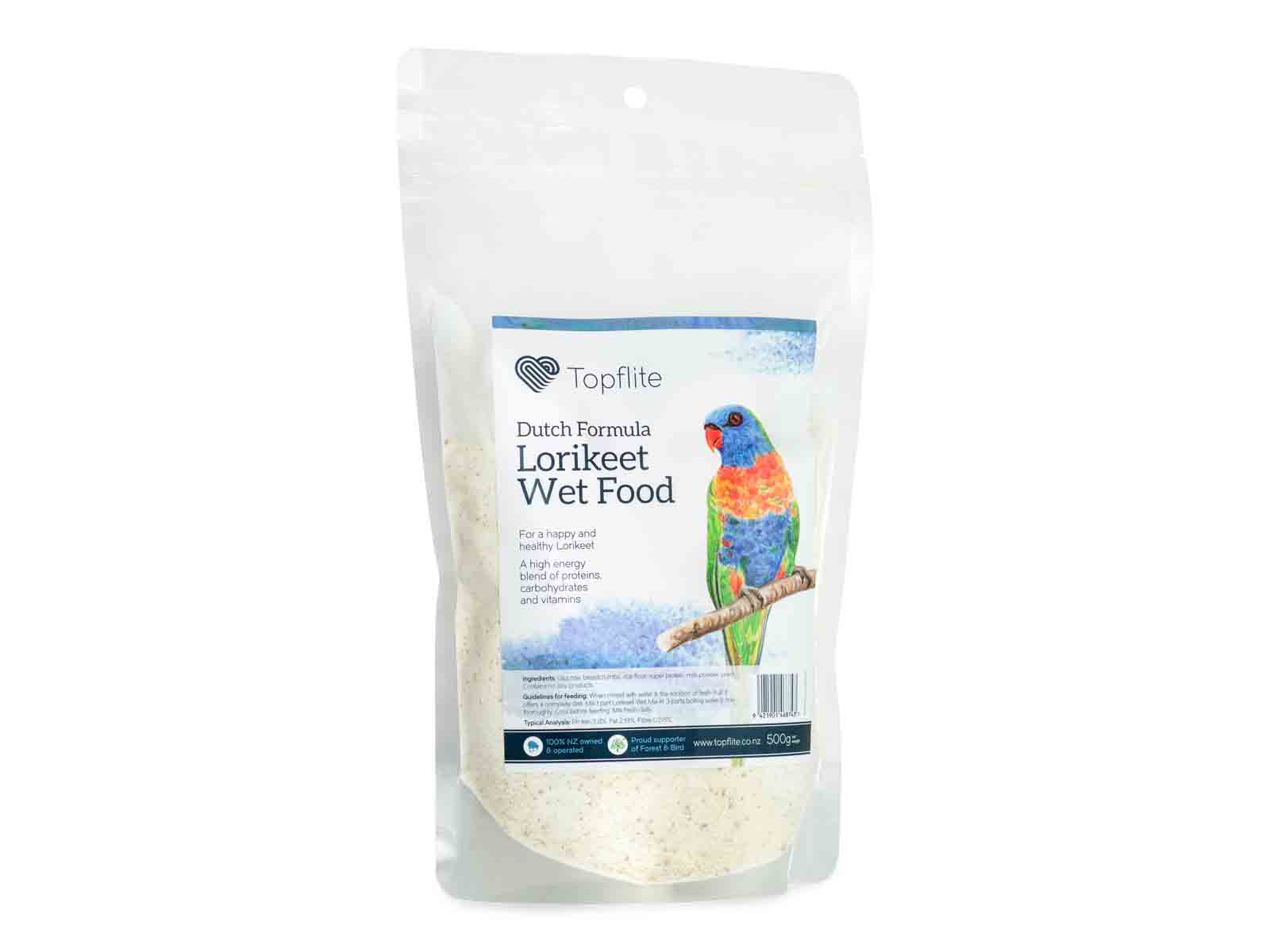 Topflite Lorikeet Mix Wet - The Chook Barn