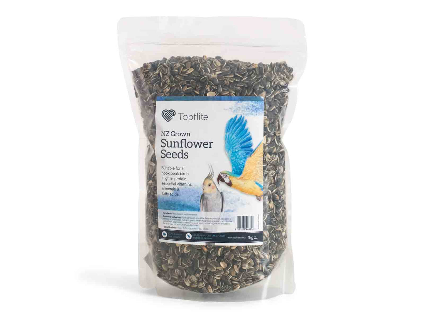 Topflite NZ Sunflower Seed - The Chook Barn
