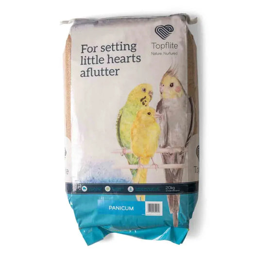 Topflite Panicum (Hungarian Millet) 20 KG - The Chook Barn
