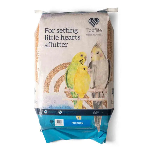Topflite Popcorn 20 KG - The Chook Barn