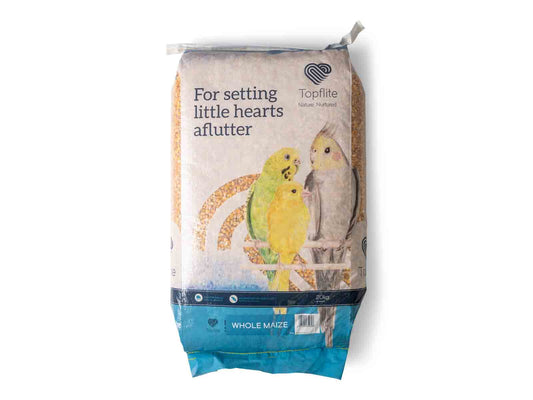 Topflite Whole Maize 20 KG - The Chook Barn