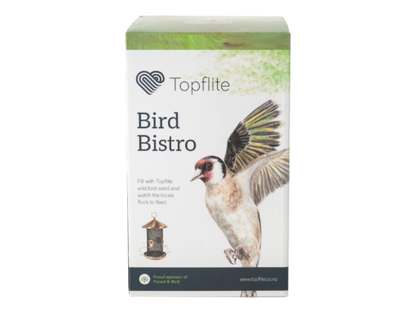 Topflite Bird Bistro Seed Feeder by Topflite LTD