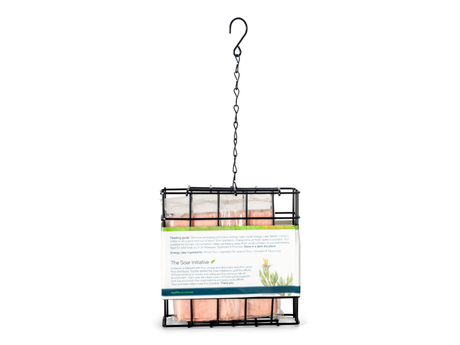 Topflite Wild Bird Energy Cake Feeder Set by Topflite LTD