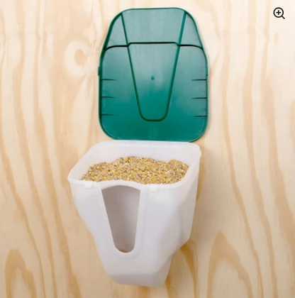 V Drinker / Feeder 2.5kg Wall Mounted - The Chook Barn