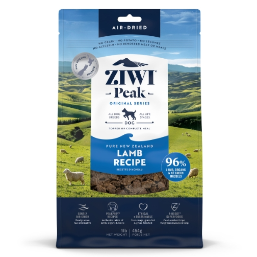Ziwi Peak Air-Dried Lamb Dog Food 1kg - The Chook Barn