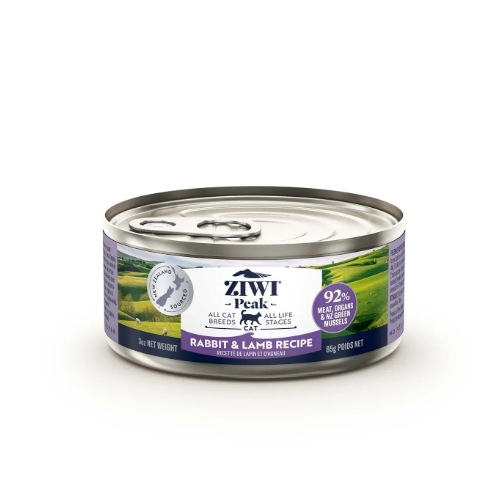 Ziwi Peak Canned Rabbit and Lamb Cat Food 85G (24/Tray) - The Chook Barn