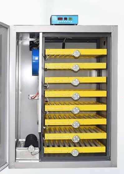 JAIJU Fully Automatic Egg Incubator 300 500 800 1000 Egg Capacity