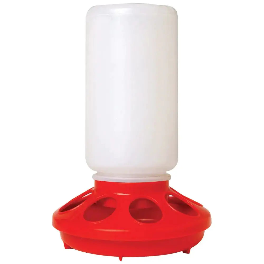 Jar Feeder 1KG 8 hole for chicks & quails by The Chook Barn
